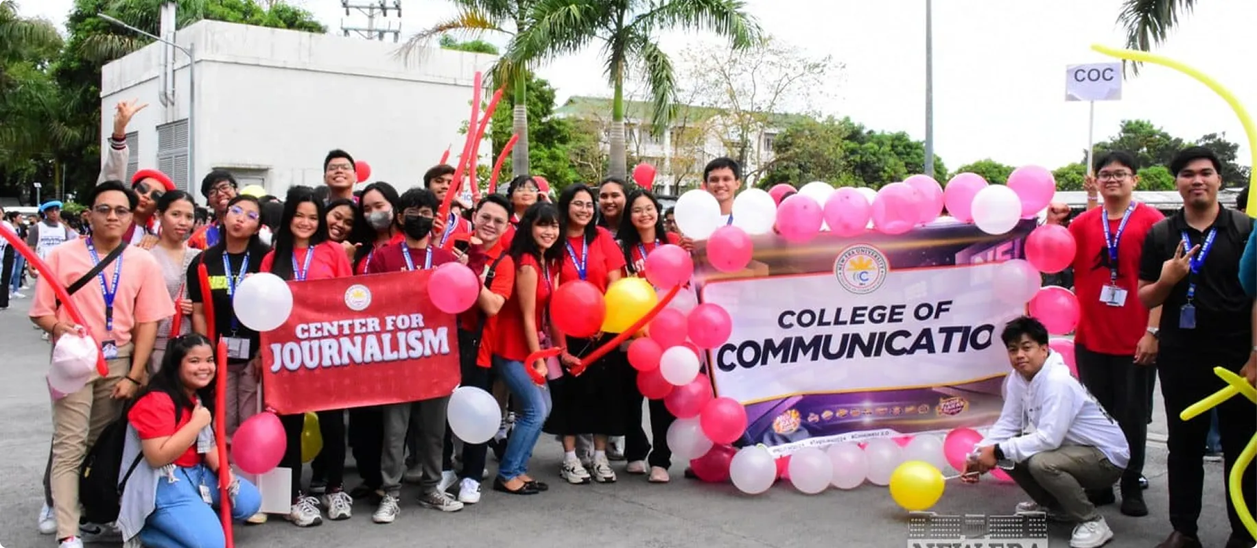 College of Communication Students and Faculty